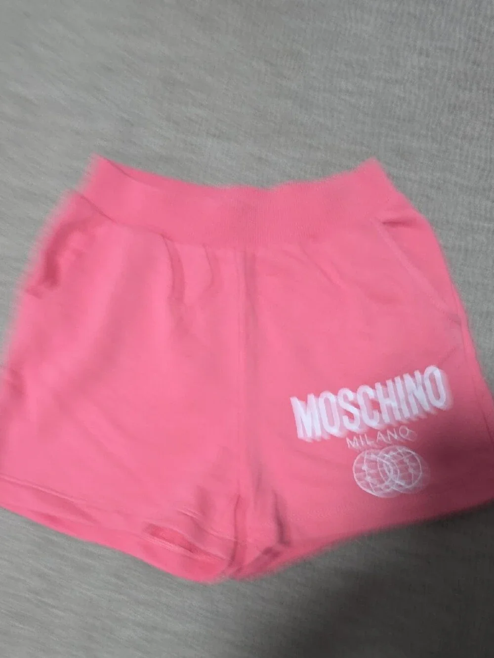 Moschino Kids Pink Logo Sweatshirt & Shorts Set